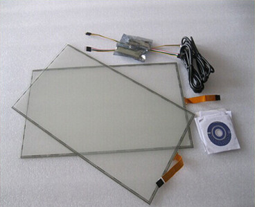 Glass Film 18.5&quot; 5 Wire Resistive Touch Screen Panel / Industrial Touch Panel