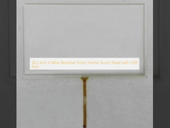 10.2 inch 4 Wire Resistive Smart Home Touch Panel with USB Port