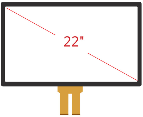 PCT 22" Projected Capacitive Touch Screen For Smart Home , Multi - Point Touching