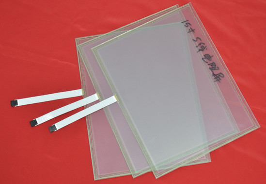 15" 15.4" 15.6" 5 Wire Industrial Touch Screen Panel / Lcd Touch Screen Panel