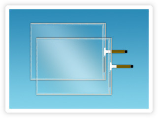5W RTP 10.4“，12.1”，14.1“ 5Wire resistive  Touch Panel With anti-Glare and USB controller