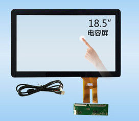 18.5 Inch Projected Capacitive Touch Screen with 10 Point Multi Touch and High Light Transmission