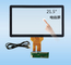 Custom 23.6" Projected Lcd Capacitive Touchscreen Panel , 25ppi Resolution