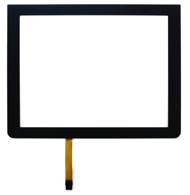 High Definition 18.5&quot; 5 Wire Resistive Touch Panel Screen With Black Frame , 16:9 Ratio