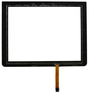 High Definition 18.5&quot; 5 Wire Resistive Touch Panel Screen With Black Frame , 16:9 Ratio