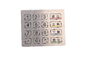 Outdoor anti-vandal and waterproof metal Touch Panel key pad With Usb Interface