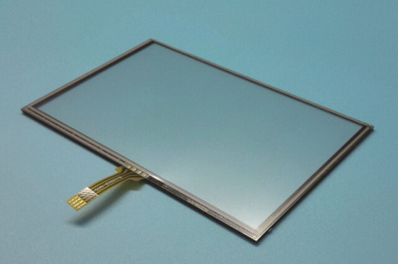 Transparent 5.7" Glass And Film 4 Wire Resistive Touchscreen Panel