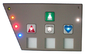 Backlit LED Membrane Switch Panel With Graphic Overlays