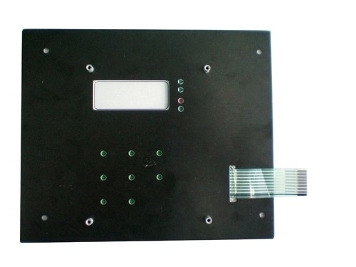 LED Membrane Switch Panel , Tactile Dome And Backlit Keypad