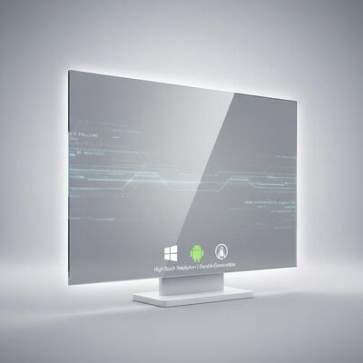 Windows Android Linux Compatible Projected Capacitive Touch Panel Featuring High Touch Resolution and Durable Construction