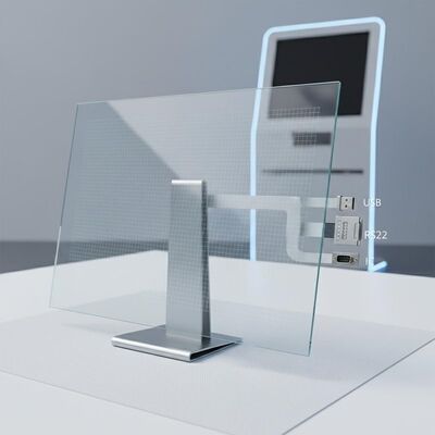 High Transparency Projected Capacitive Touch Panel Featuring USB RS232 I2C Interface and High Touch Resolution Ideal for Kiosk Systems