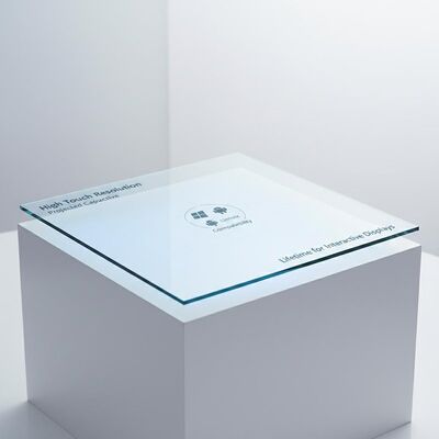 High Touch Resolution Projected Capacitive Touch Panel Supporting Windows Android Linux Compatibility and Lifetime for Interactive Displays